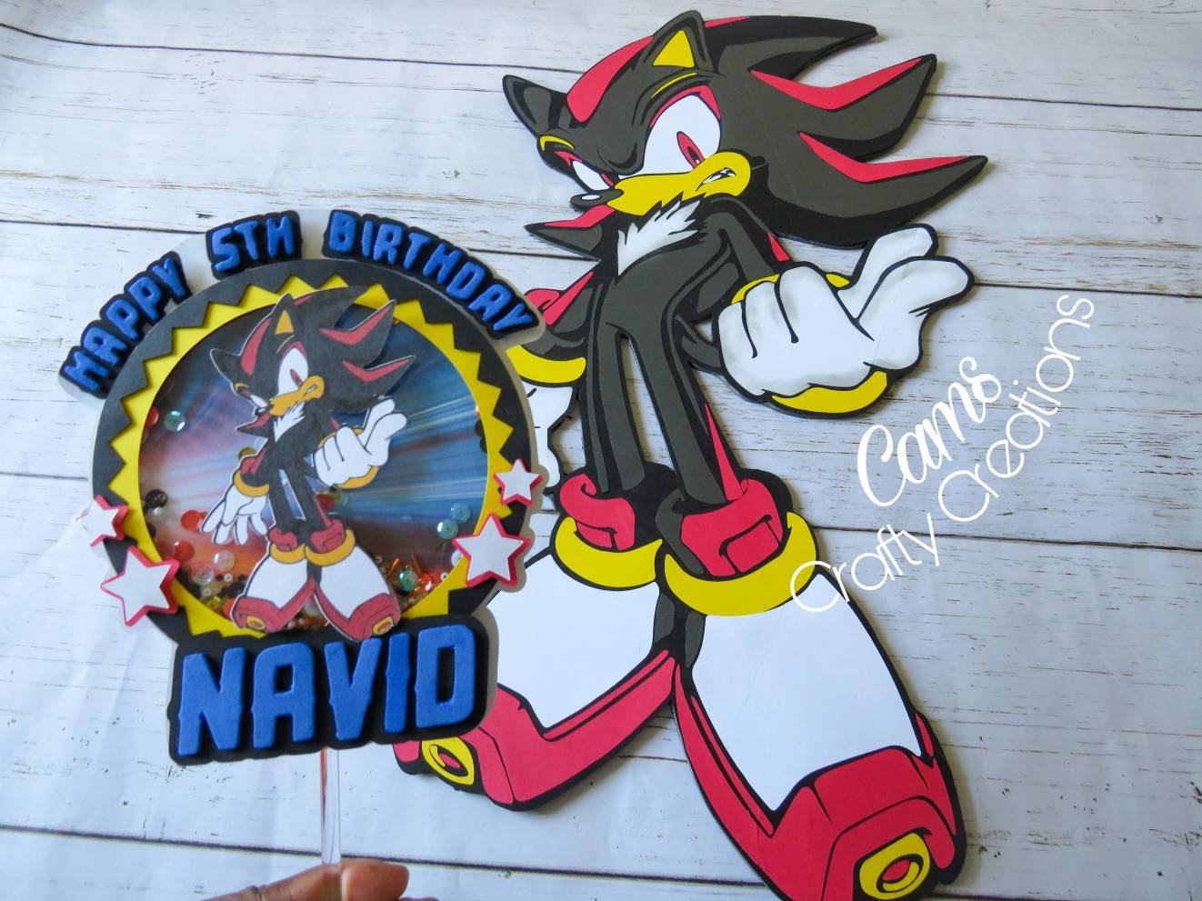 Shadow the hedgehog, Sonic, Tails, Shadow large cutout