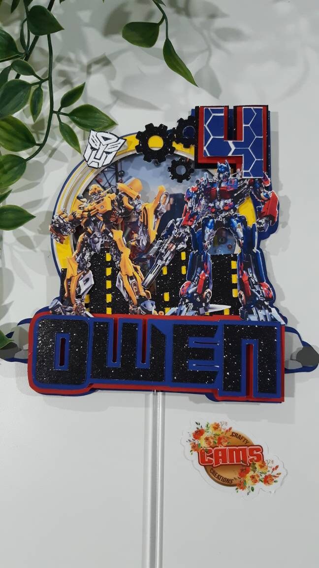 Transformers Cake Topper