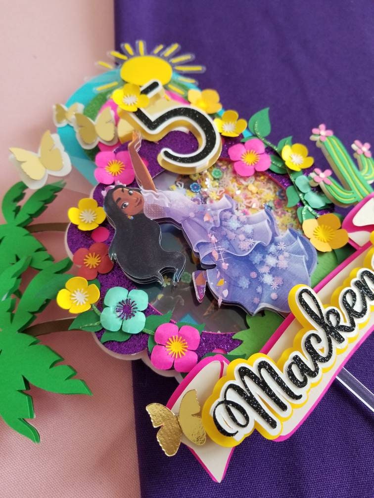 Mirabel/ Isabella Party Decor, girly theme decorations