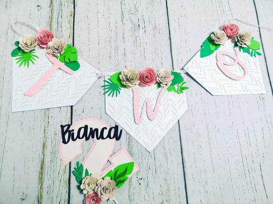 Boho theme cake smash, theme party, smash cake, birthday party, boho cake smash high chair banner and cake topper