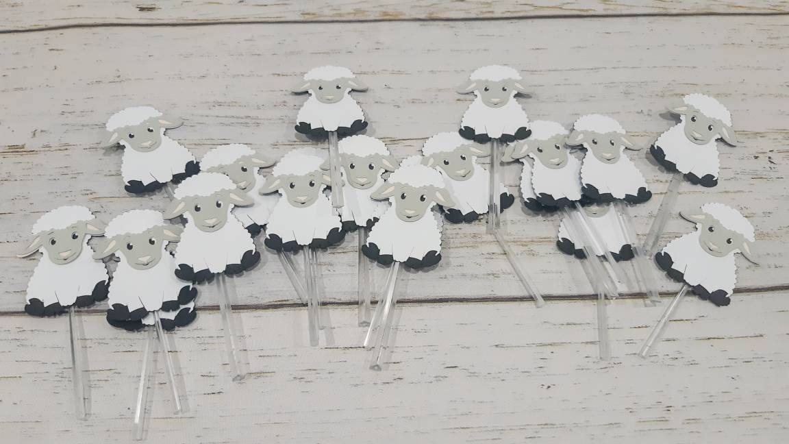 Baby shower favor tag