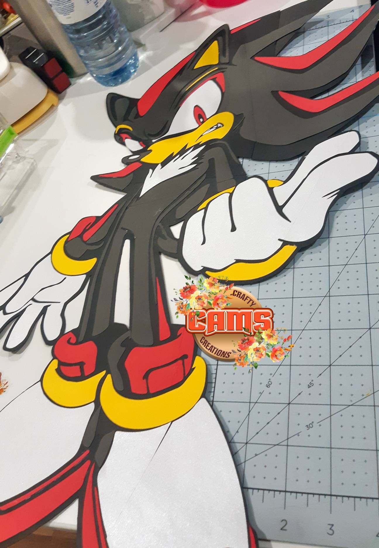 Shadow the hedgehog, Sonic, Tails, Shadow large cutout