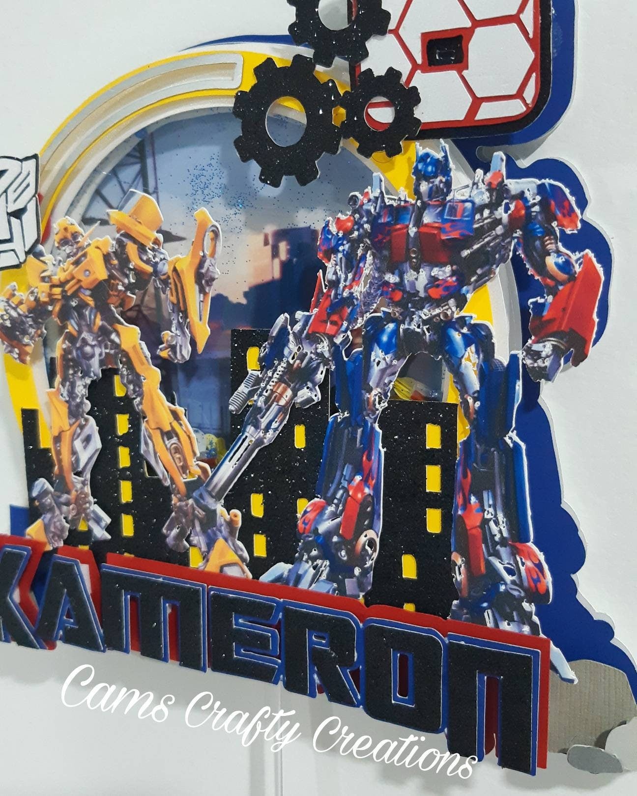 Transformers Cake Topper