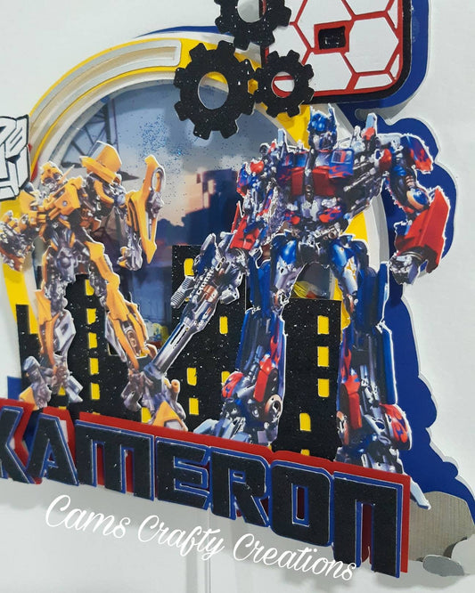 Transformers Cake Topper