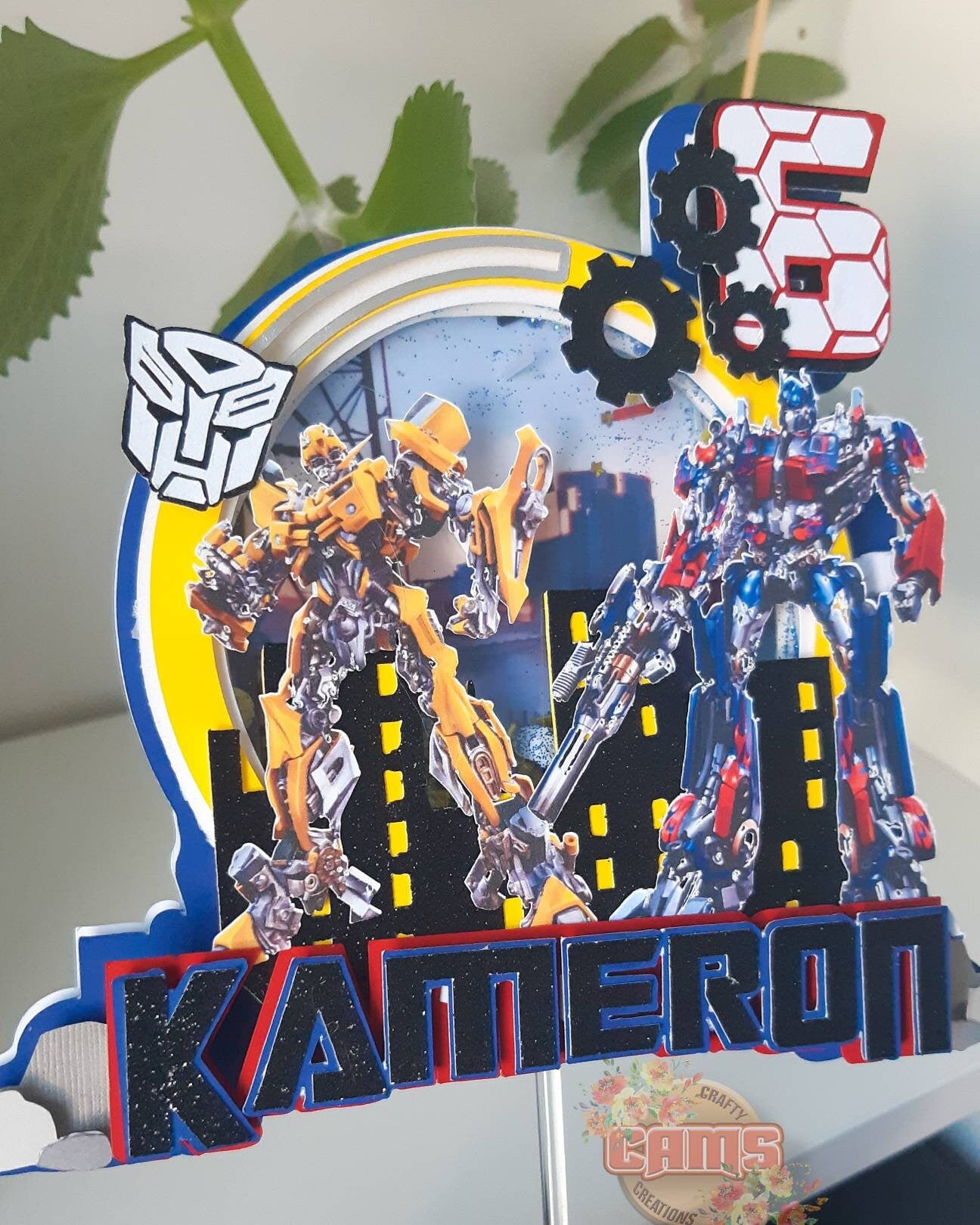 Transformers Cake Topper