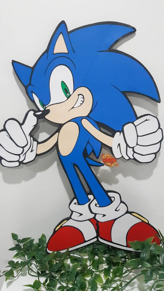 Shadow the hedgehog, Sonic, Tails, Shadow large cutout