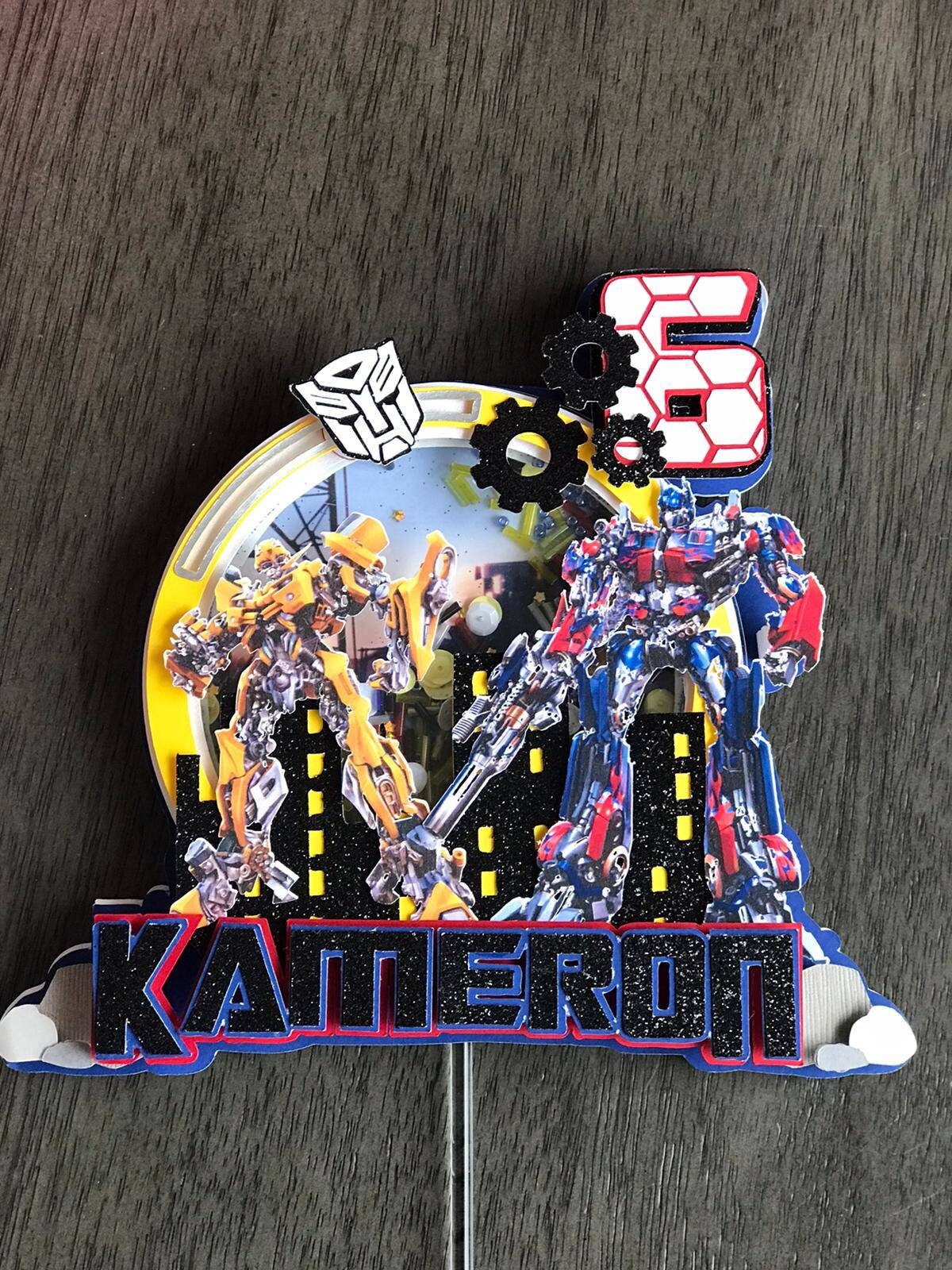 Transformers Cake Topper