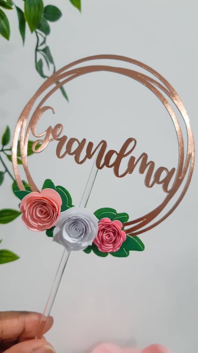 Mother's Day Cake Topper