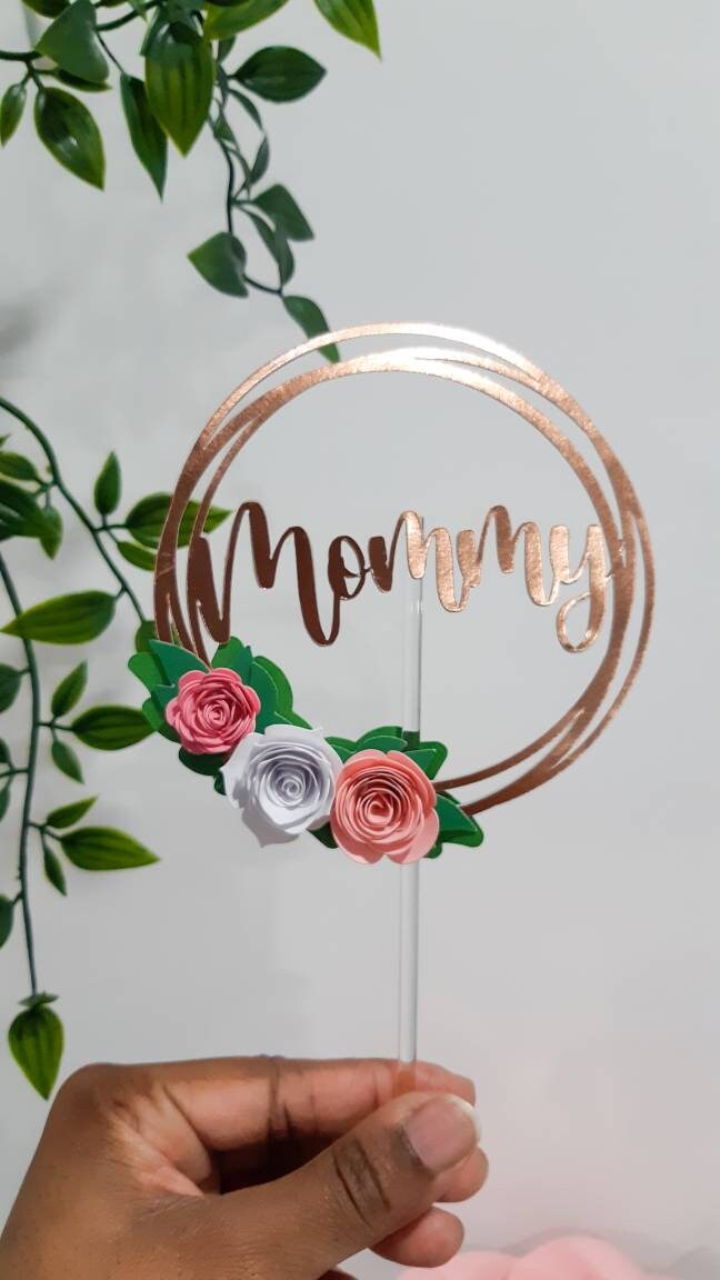 Mother's Day Cake Topper