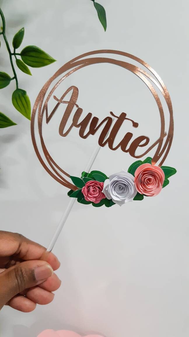 Mother's Day Cake Topper