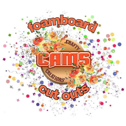 Custom foamboard cutouts theme!