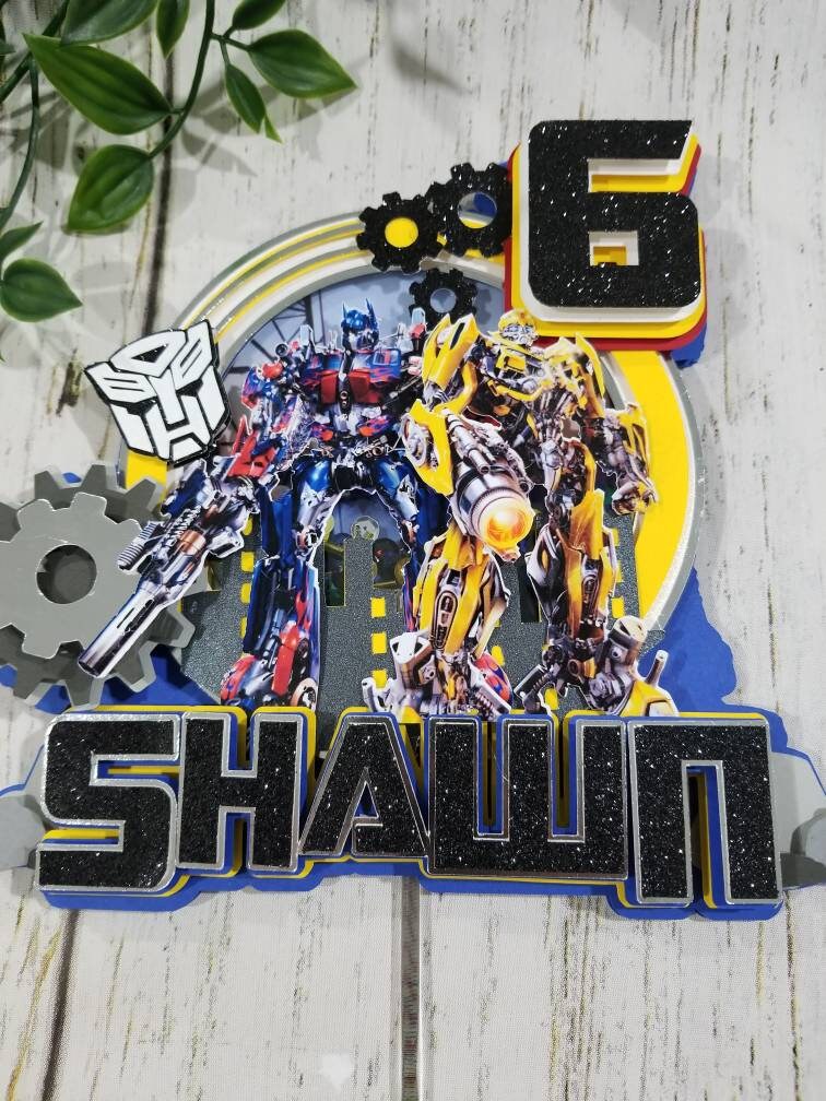 Transformers Cake Topper