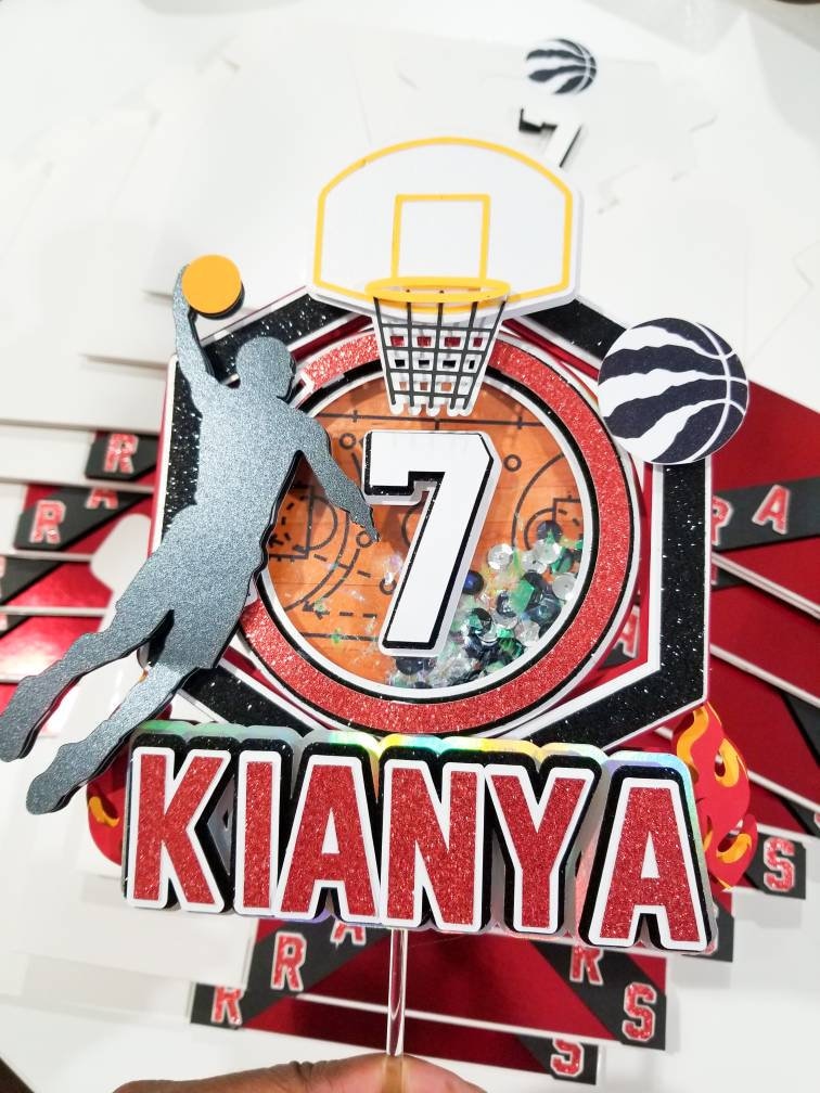 Basketball Cake Topper, Basketball Party Decor
