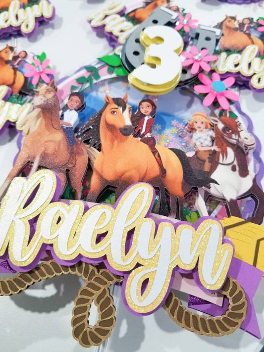 Horse Spirit Party Decorations, Riding Party decor, Horse and Friends party decor