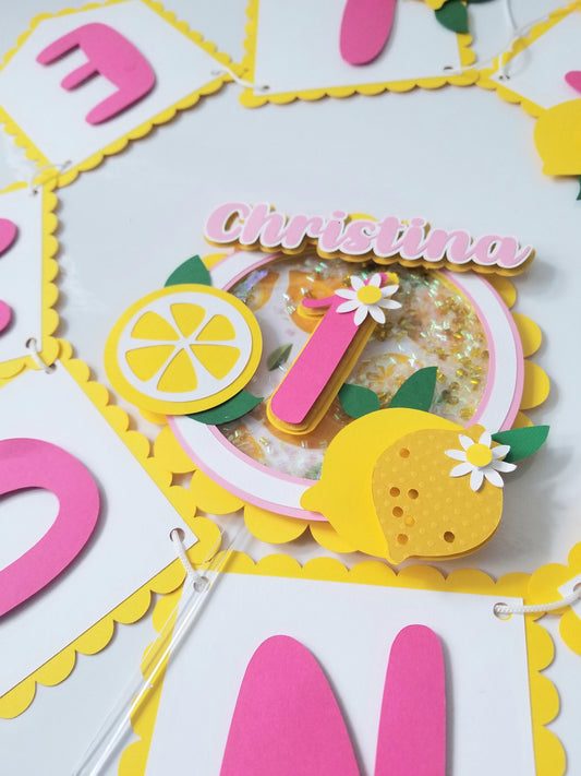 Lemon party decorations