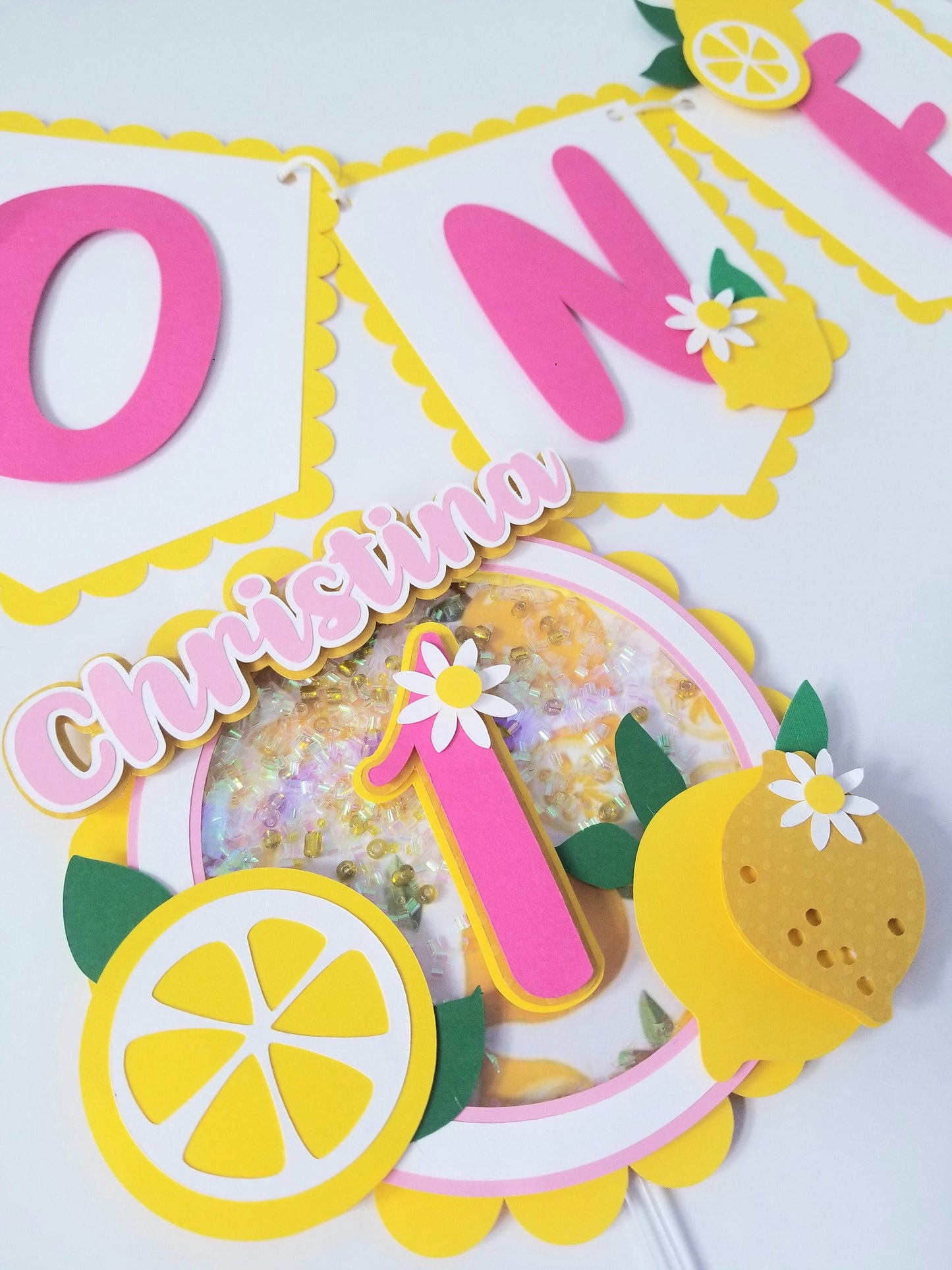Lemon party decorations