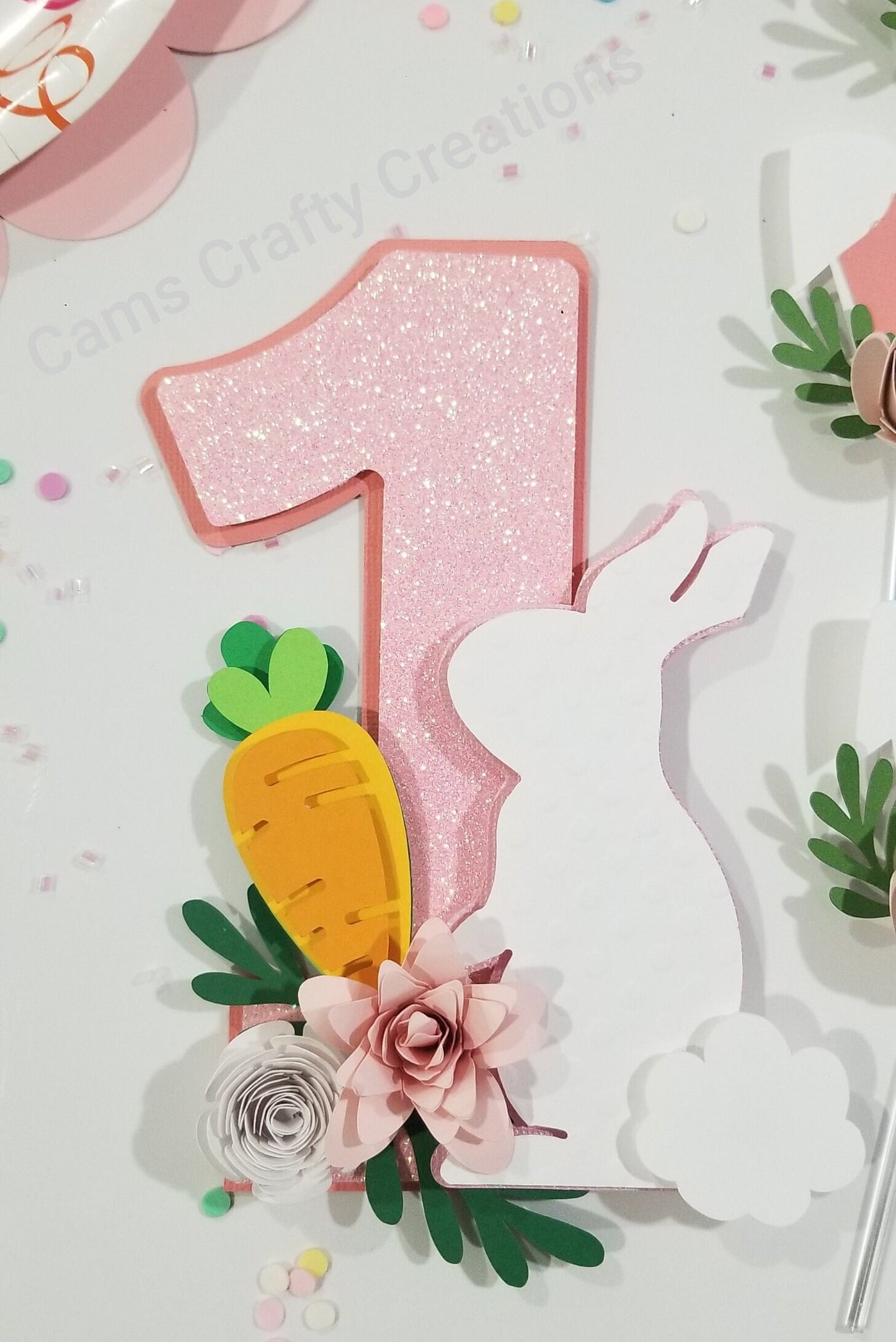 Bunny ONE | Some bunny turned ONE | Bunny birthday decorations