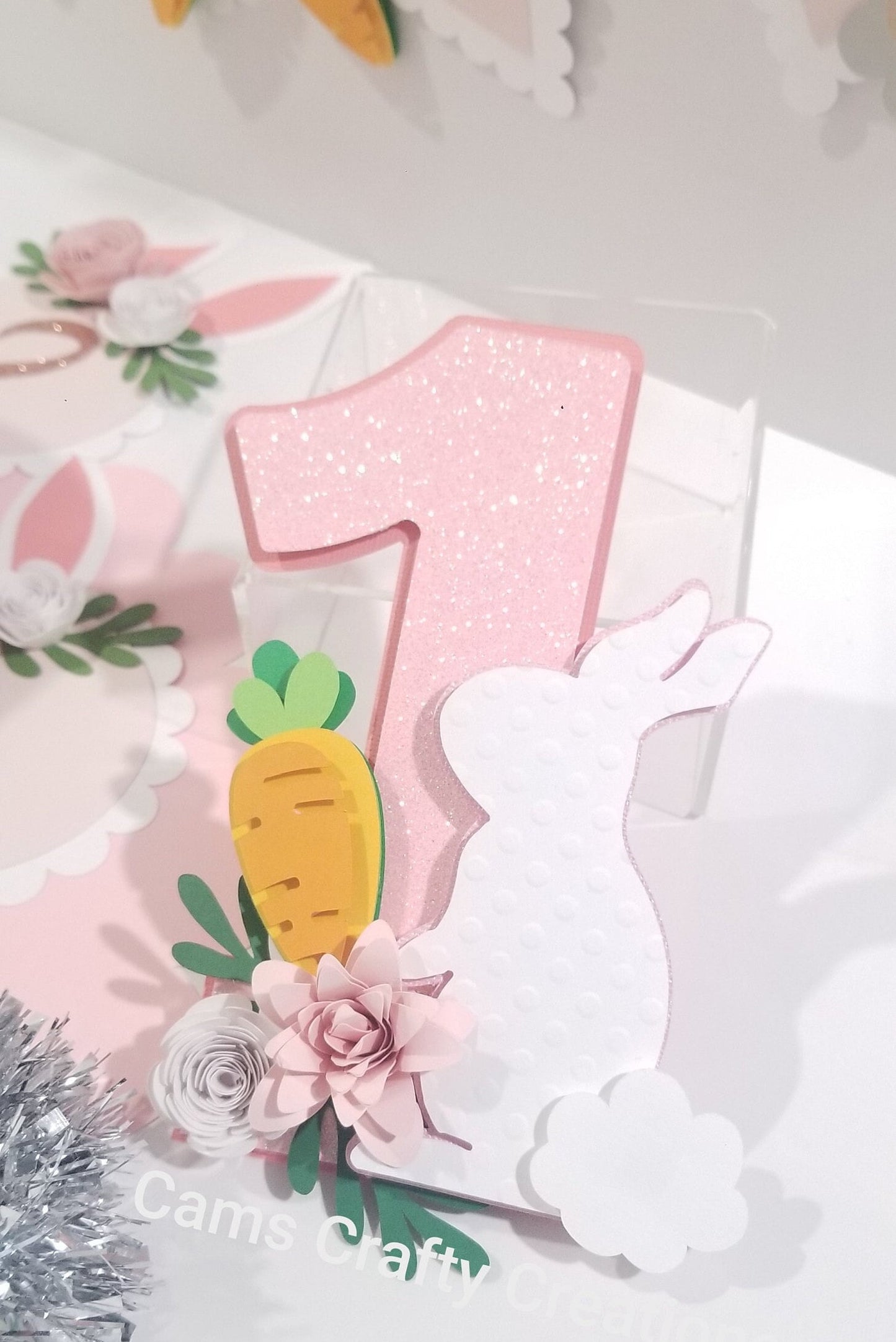 Bunny ONE | Some bunny turned ONE | Bunny birthday decorations