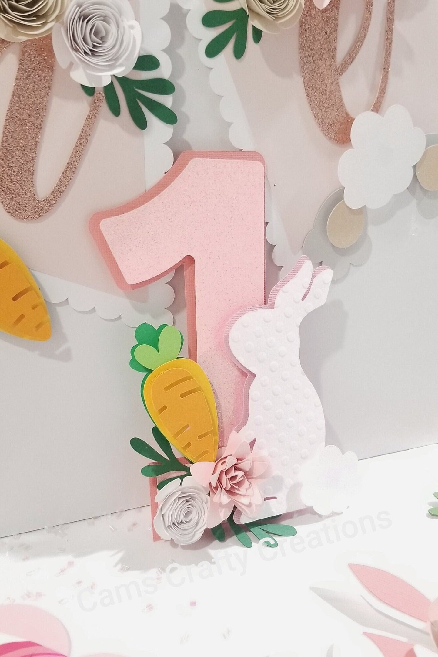 Bunny ONE | Some bunny turned ONE | Bunny birthday decorations