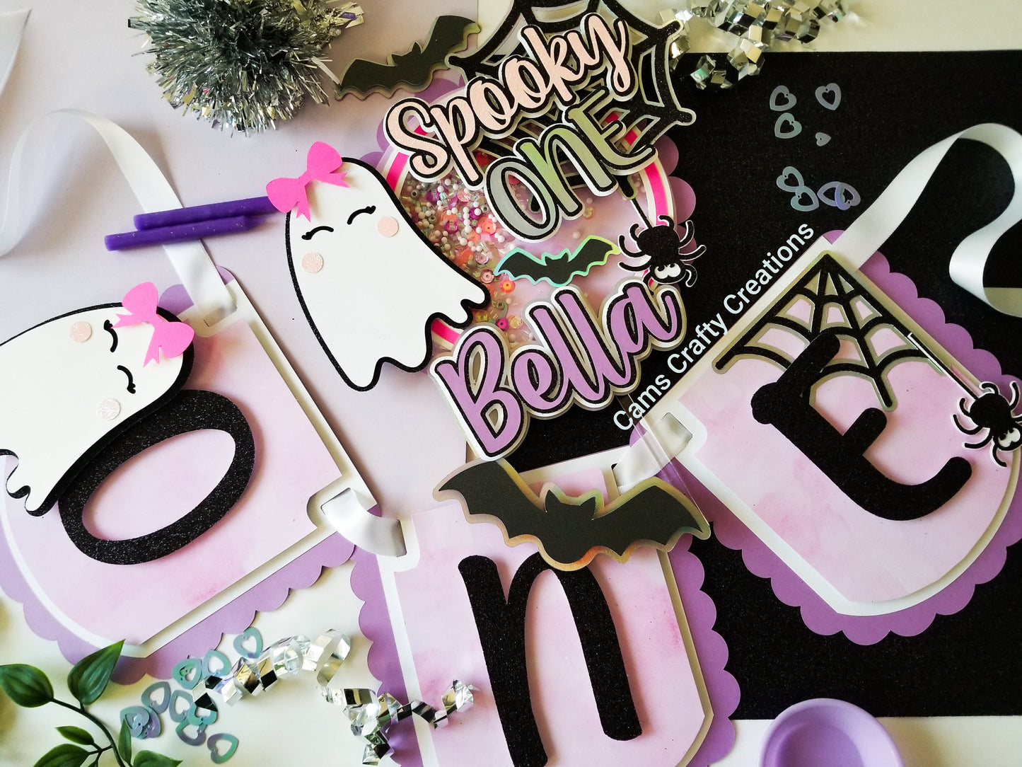 Spooky ONE Cake Topper | TWO Spooky Cake topper