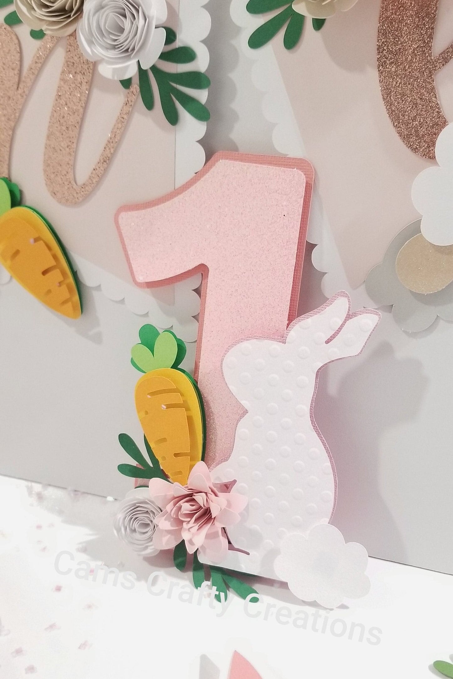 Bunny ONE | Some bunny turned ONE | Bunny birthday decorations