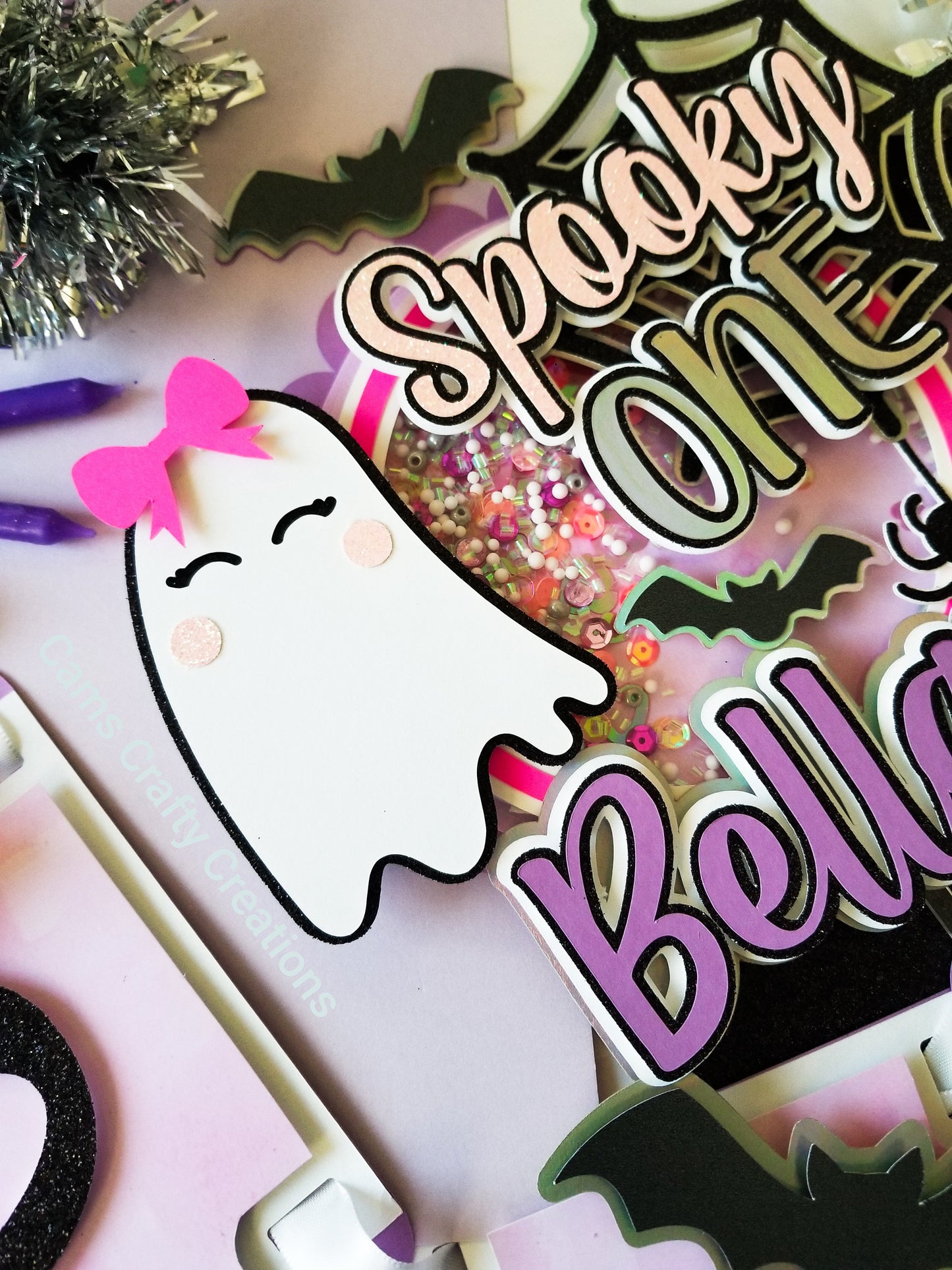 Spooky ONE Cake Topper | TWO Spooky Cake topper