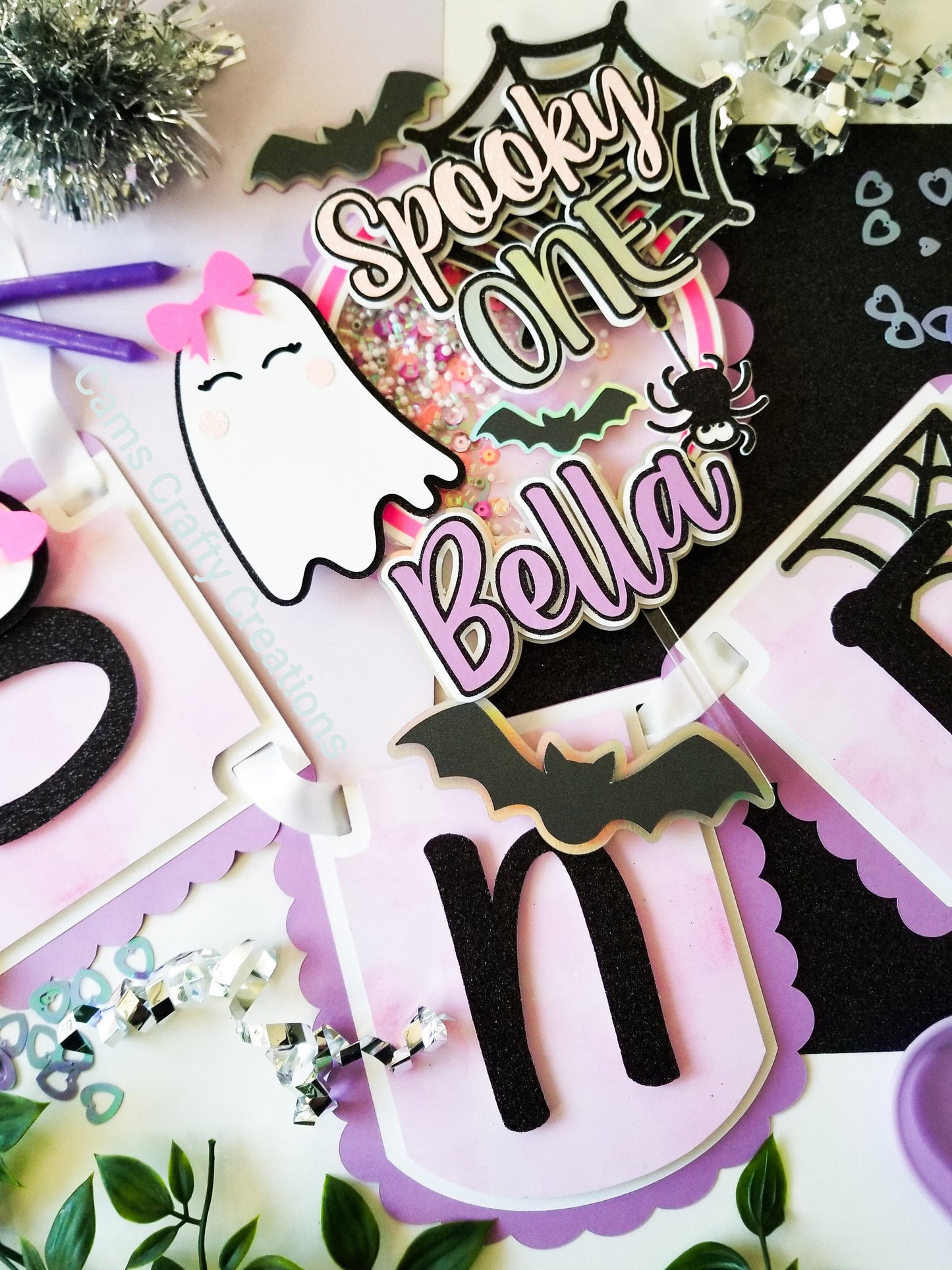 Spooky ONE Cake Topper | TWO Spooky Cake topper