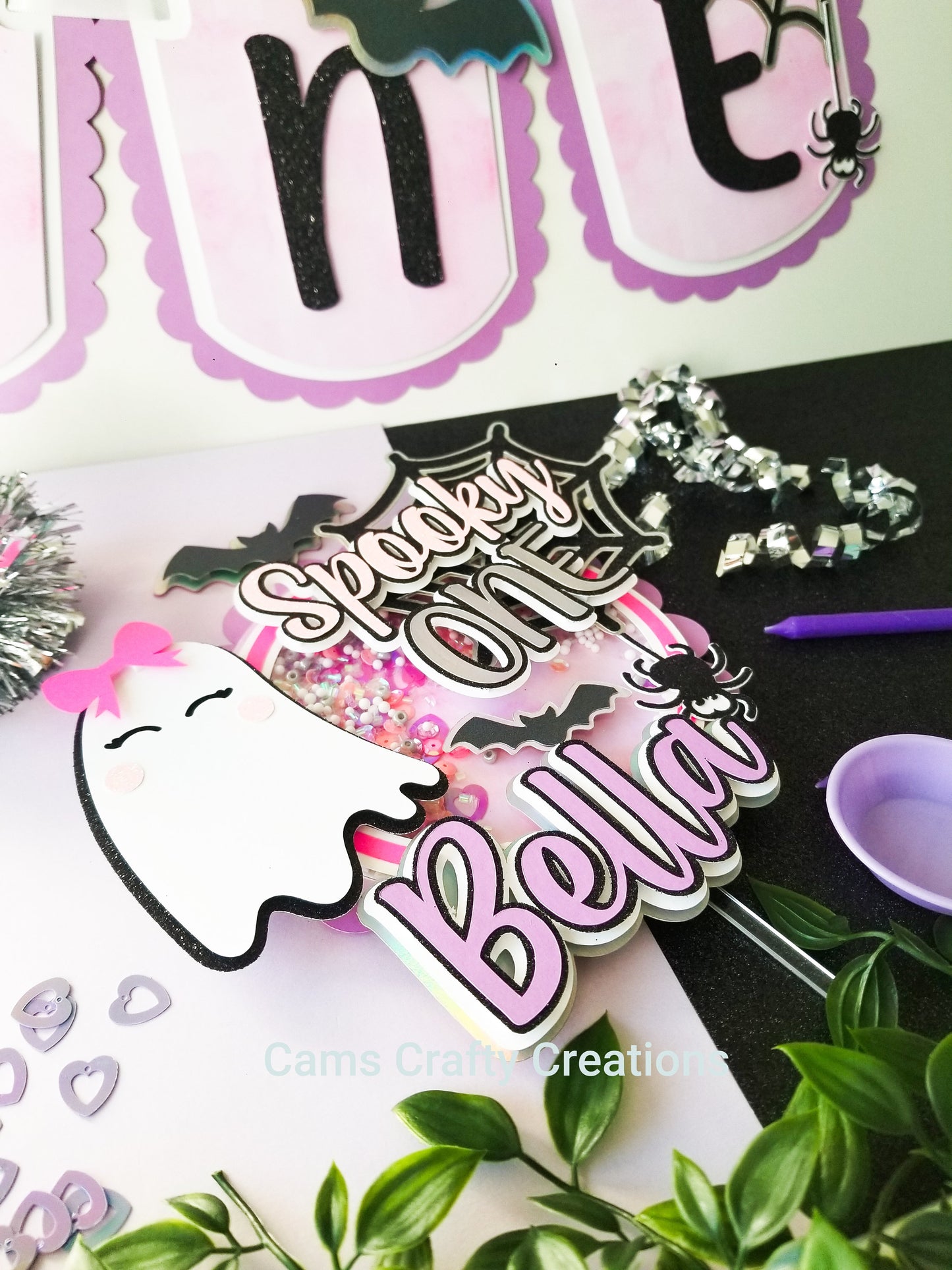 Spooky ONE Cake Topper | TWO Spooky Cake topper